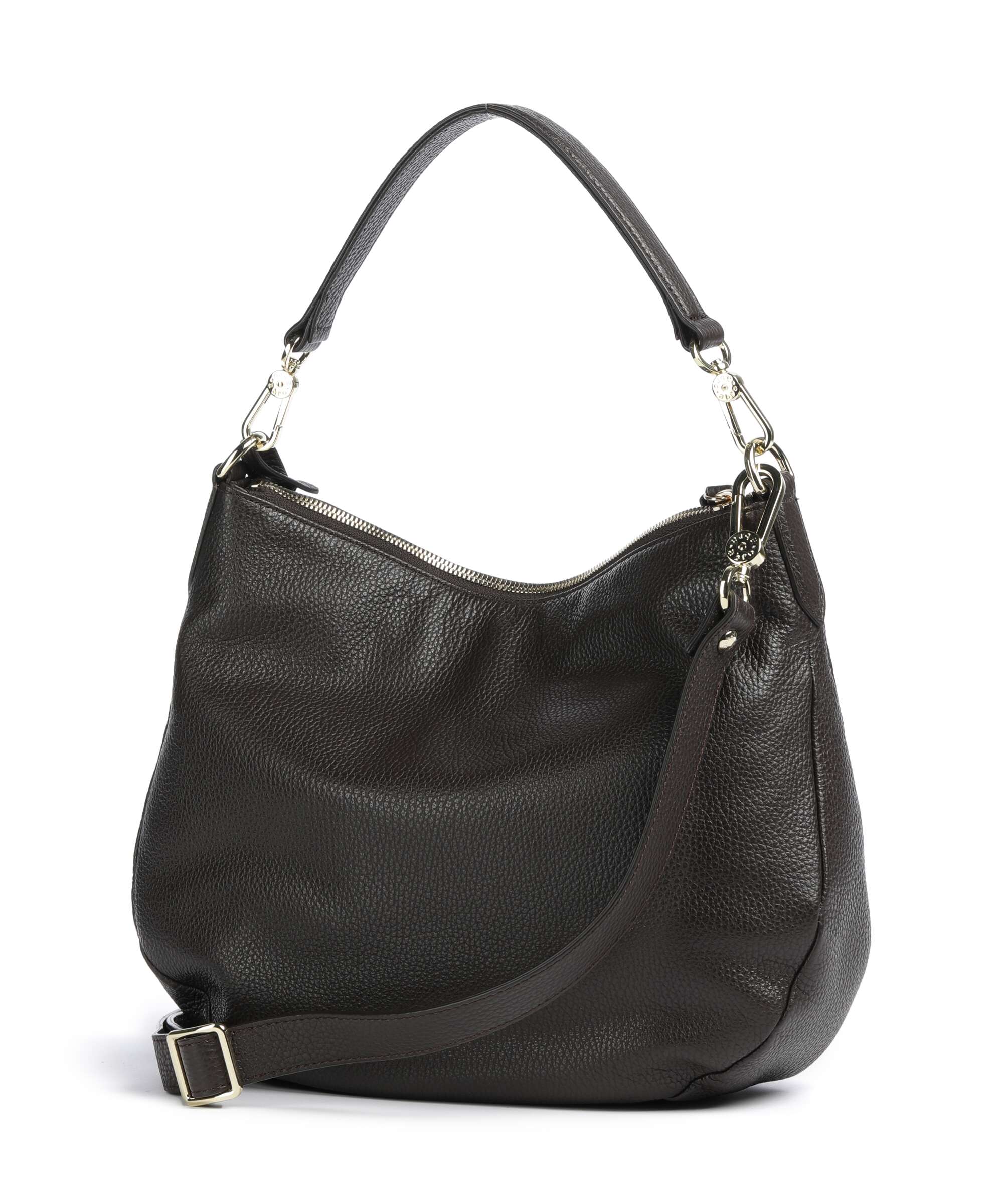 Abro Adria Juna Small Hobo bag dark brown