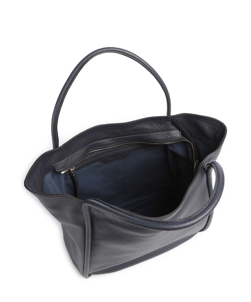 Abro Dalia Willow Tote bag navy