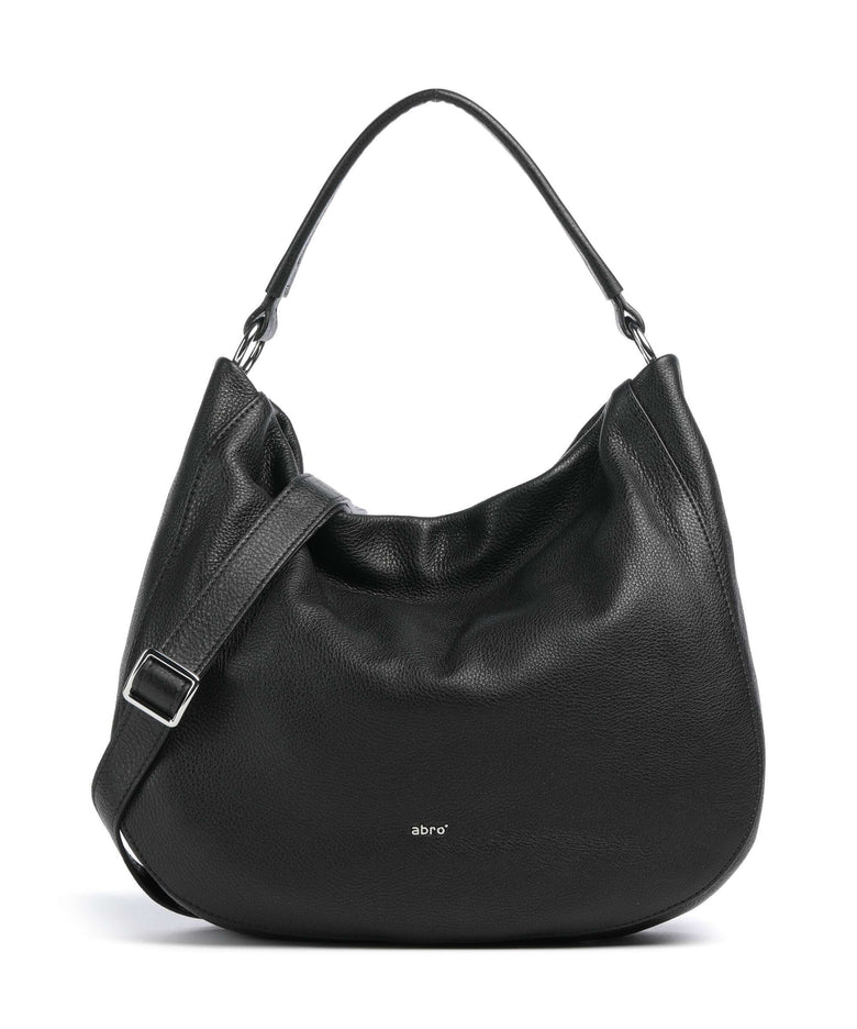 Abro Dalia Mia Hobo bag black/nickel