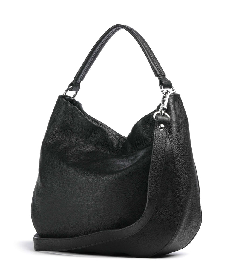 Abro Dalia Mia Hobo bag black/nickel