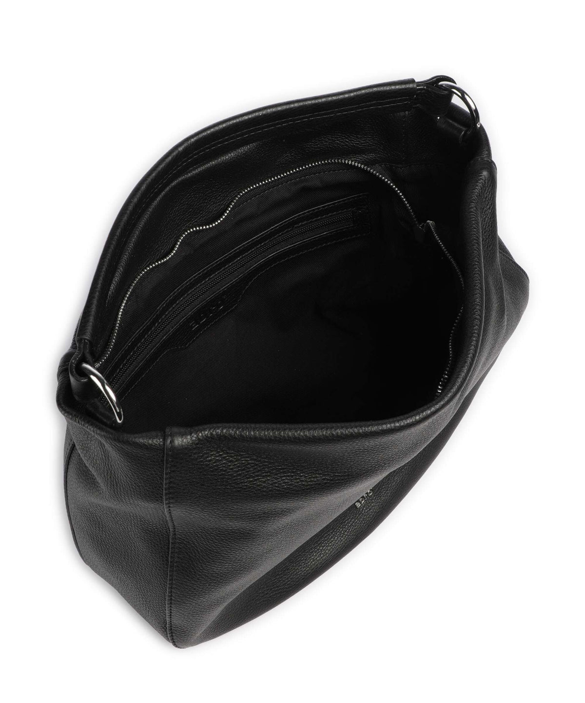 Abro Dalia Mia Hobo bag black/nickel