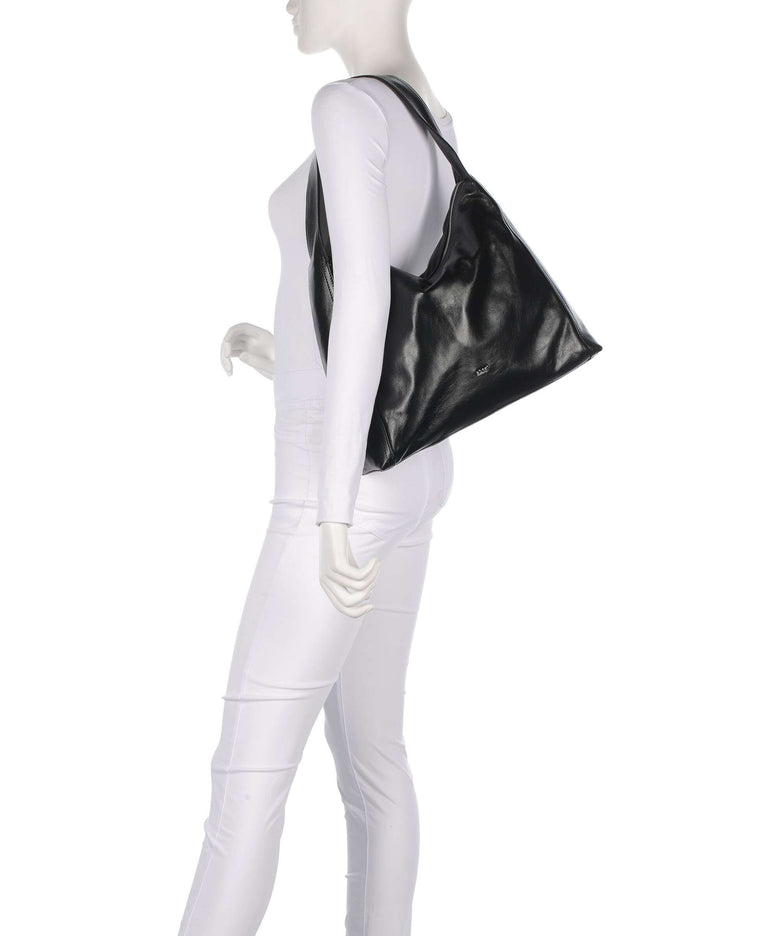 Abro Dioniso Amber Hobo bag black/nickel