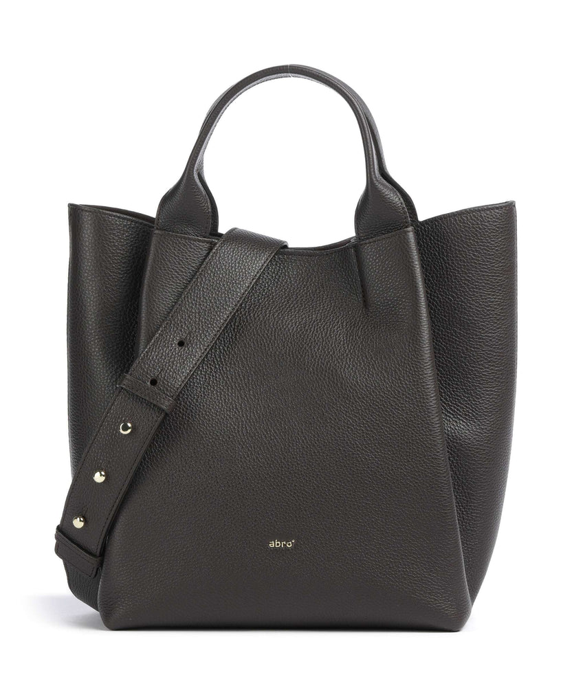 Abro Agave Essential Medium Handbag dark brown
