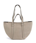 Abro Suede Cosmo Medium Tote bag siena