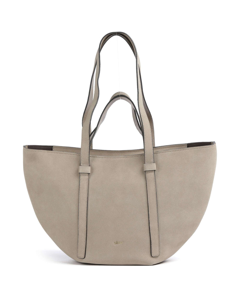 Abro Suede Cosmo Medium Tote bag siena