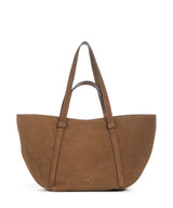 Abro Suede Cosmo Large Cabas camel