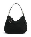 Abro Suede Juna Small Sac fourre-tout black/gold