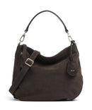 Abro Suede Juna Small Sac fourre-tout dark brown