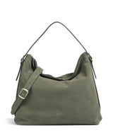 Abro Suede Carina Hobo bag oliv
