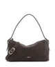 Abro Suede Carina Sac porté épaule dark brown