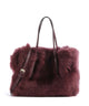 Abro Shearling Noelle Sac à main bordeaux