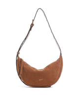 Abro Suede By My Side Small Sac porté épaule cuoio
