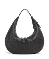 Abro Piuma Nana Hobo tas dark brown