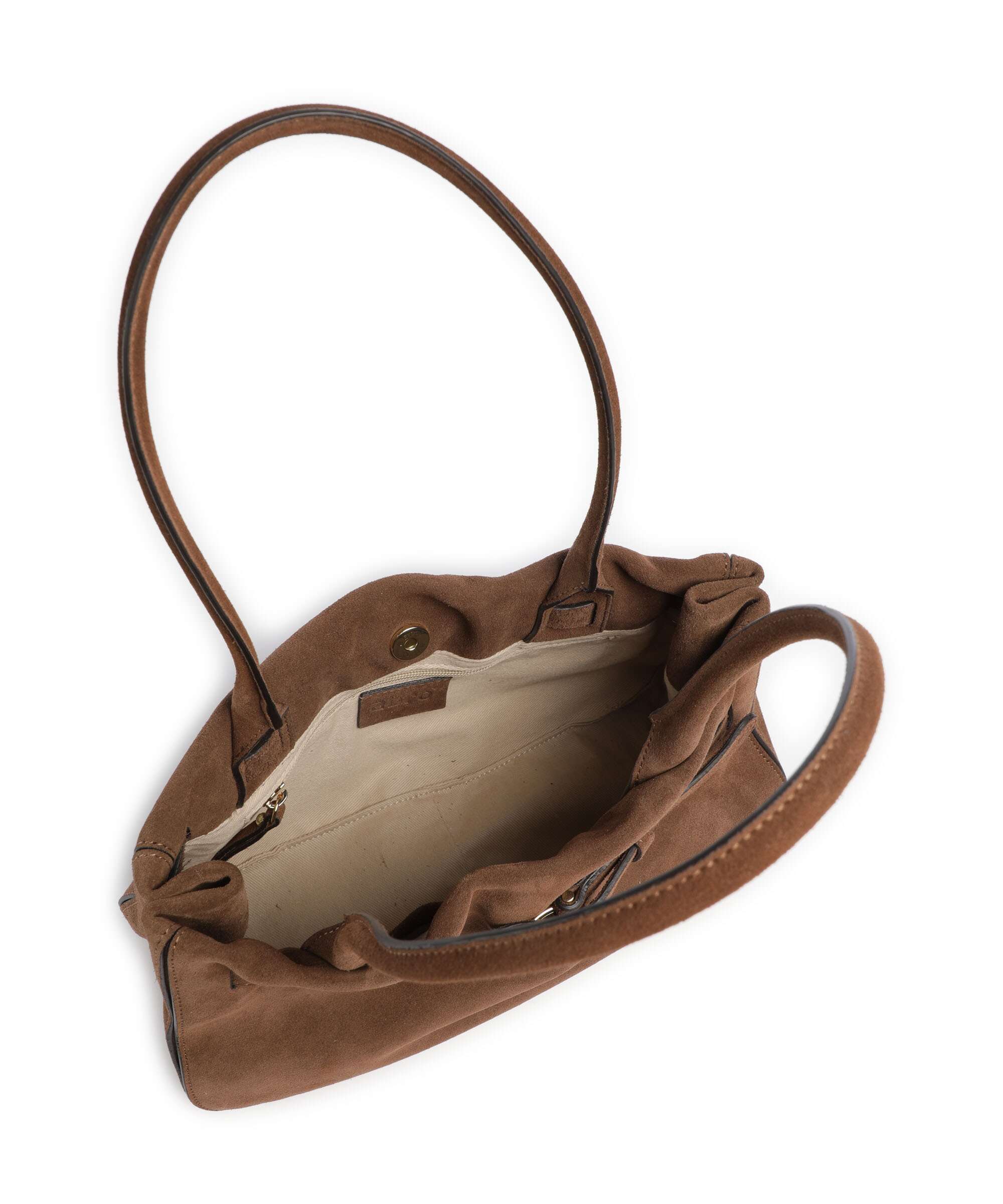 Abro Suede Jill Shoulder bag wood