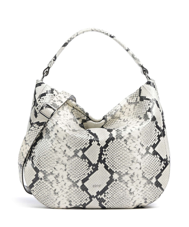 Abro Pitone Mia Hobo bag beige