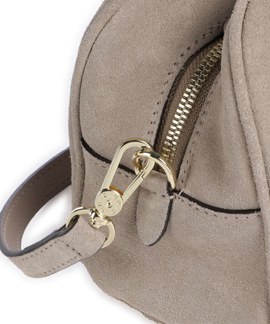 Abro Suede Amara Handbag siena