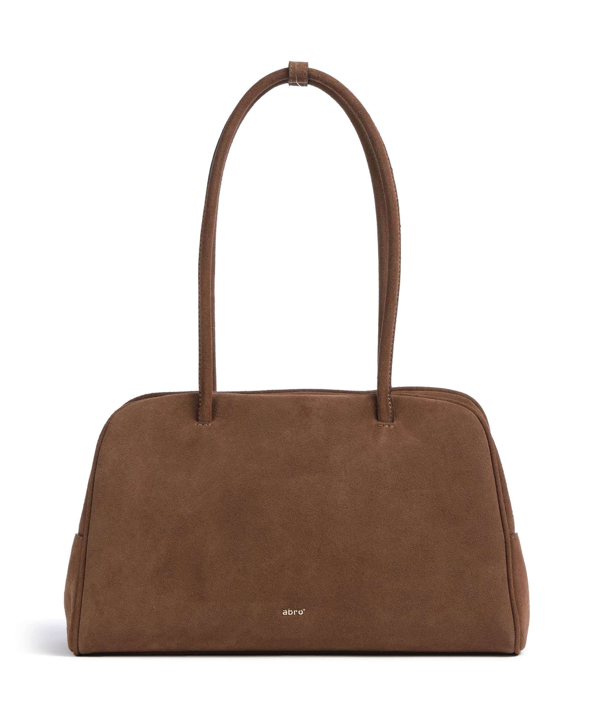 Abro Suede Amara Shoulder bag wood