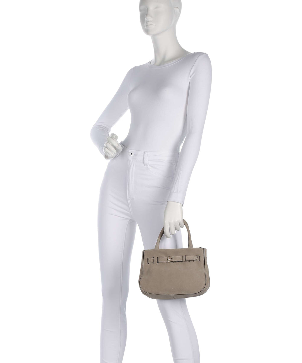 Abro Suede Jill Handbag siena