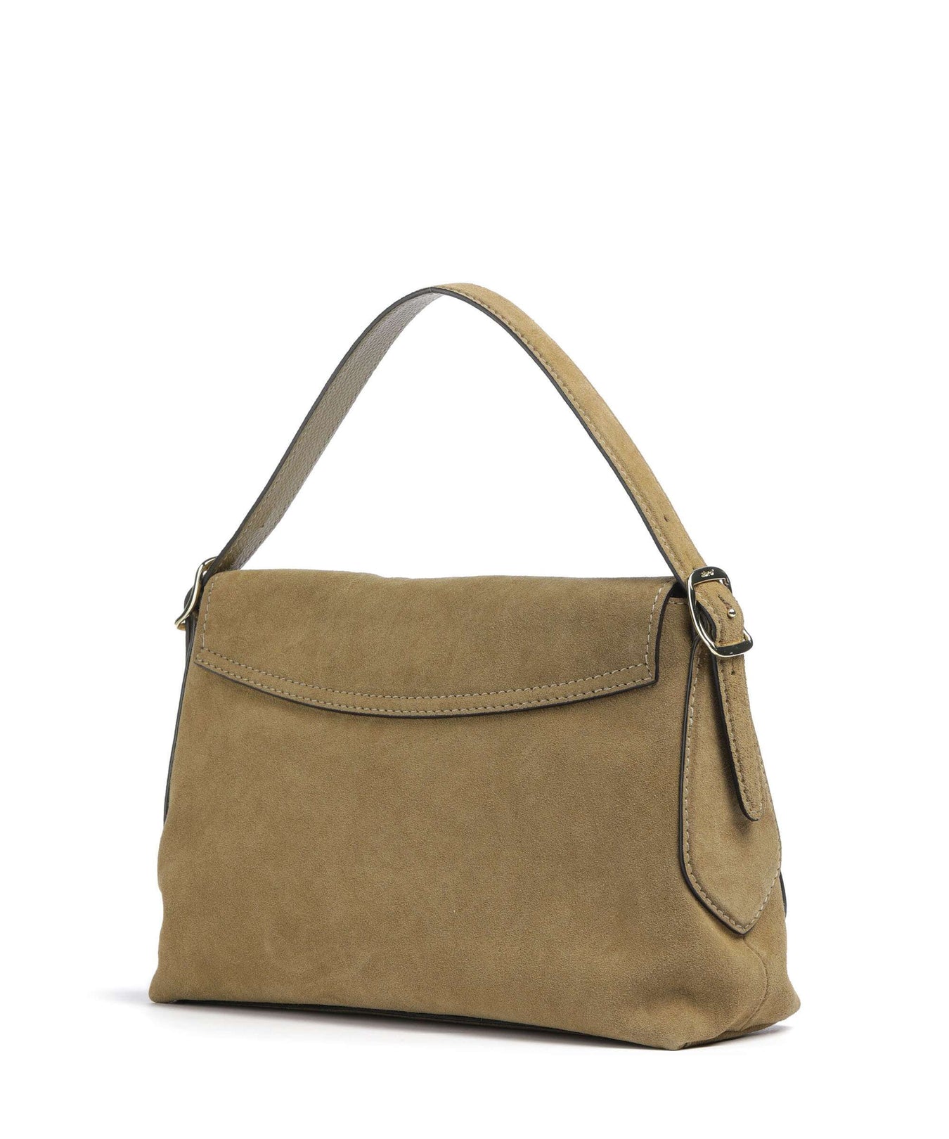 Abro Suede Carina Shoulder bag mud