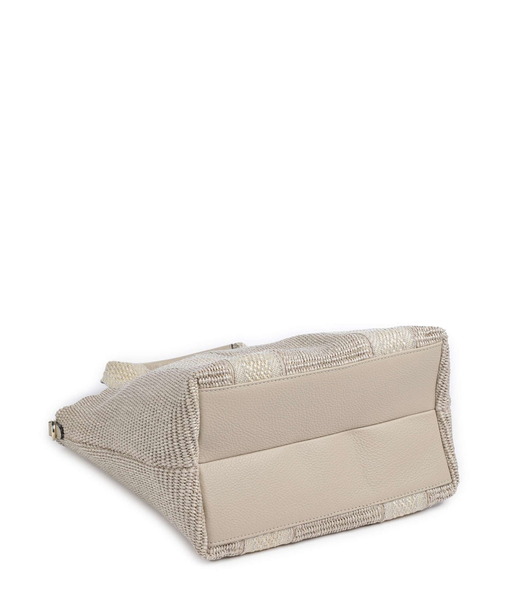 Abro Raffia Kaia Handbag sahara