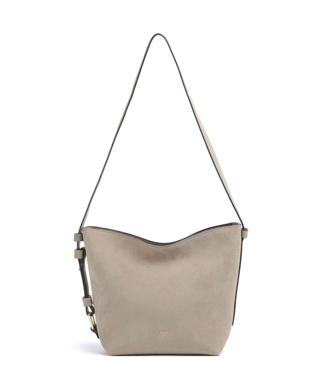 Abro Suede Cosmo Hobo bag siena