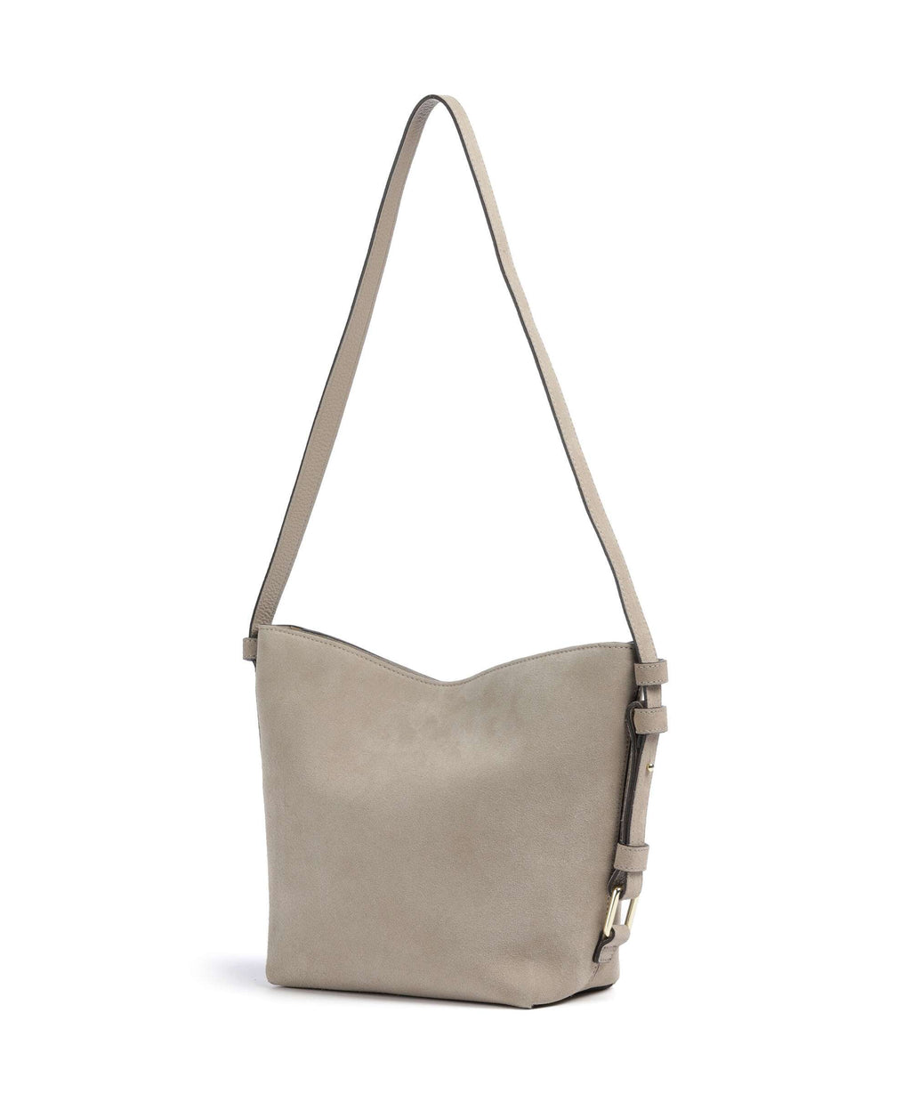 Abro Suede Cosmo Crossbody bag siena