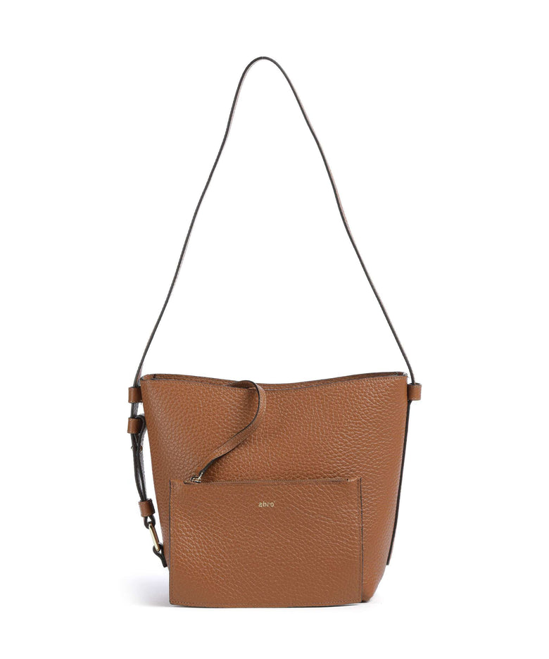 Abro Tekla Cosmo Bucket bag caramel/cognac