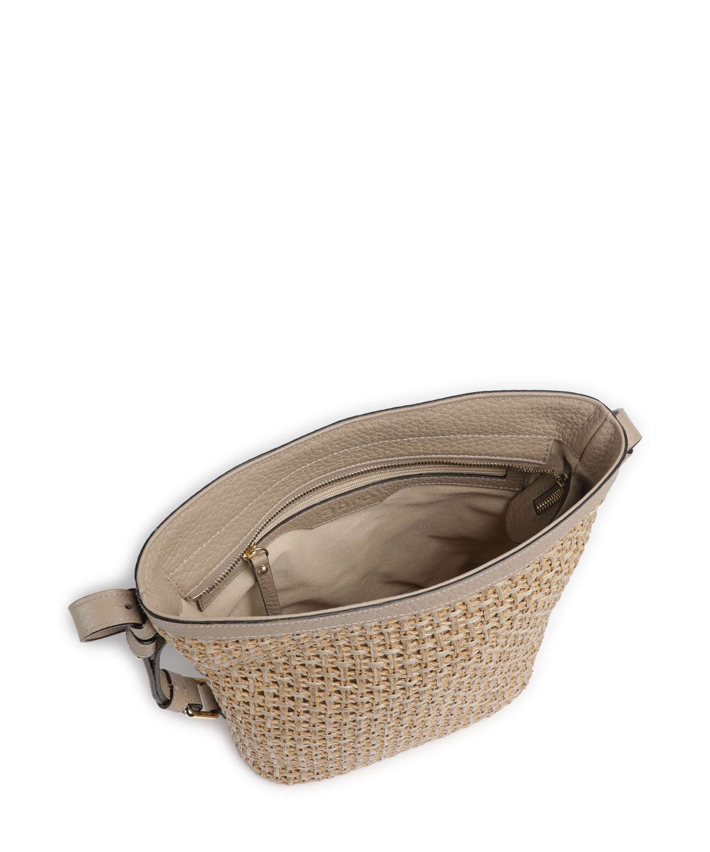 Abro Raffia Cordino Cosmo Bucket bag siena
