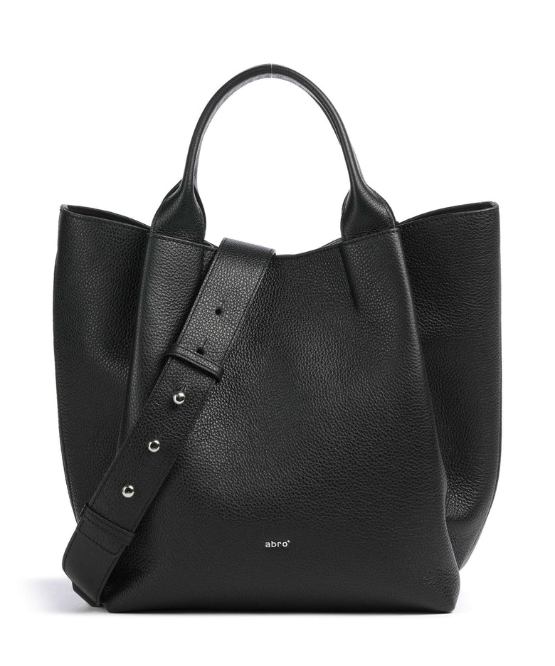 Abro Agave Essential Medium Handbag black/nickel