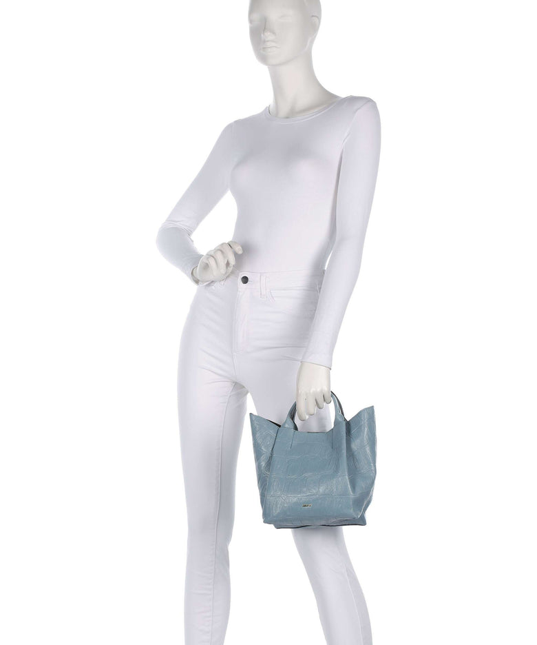 Abro Maxi Cocco Essential Small Handbag sapphire