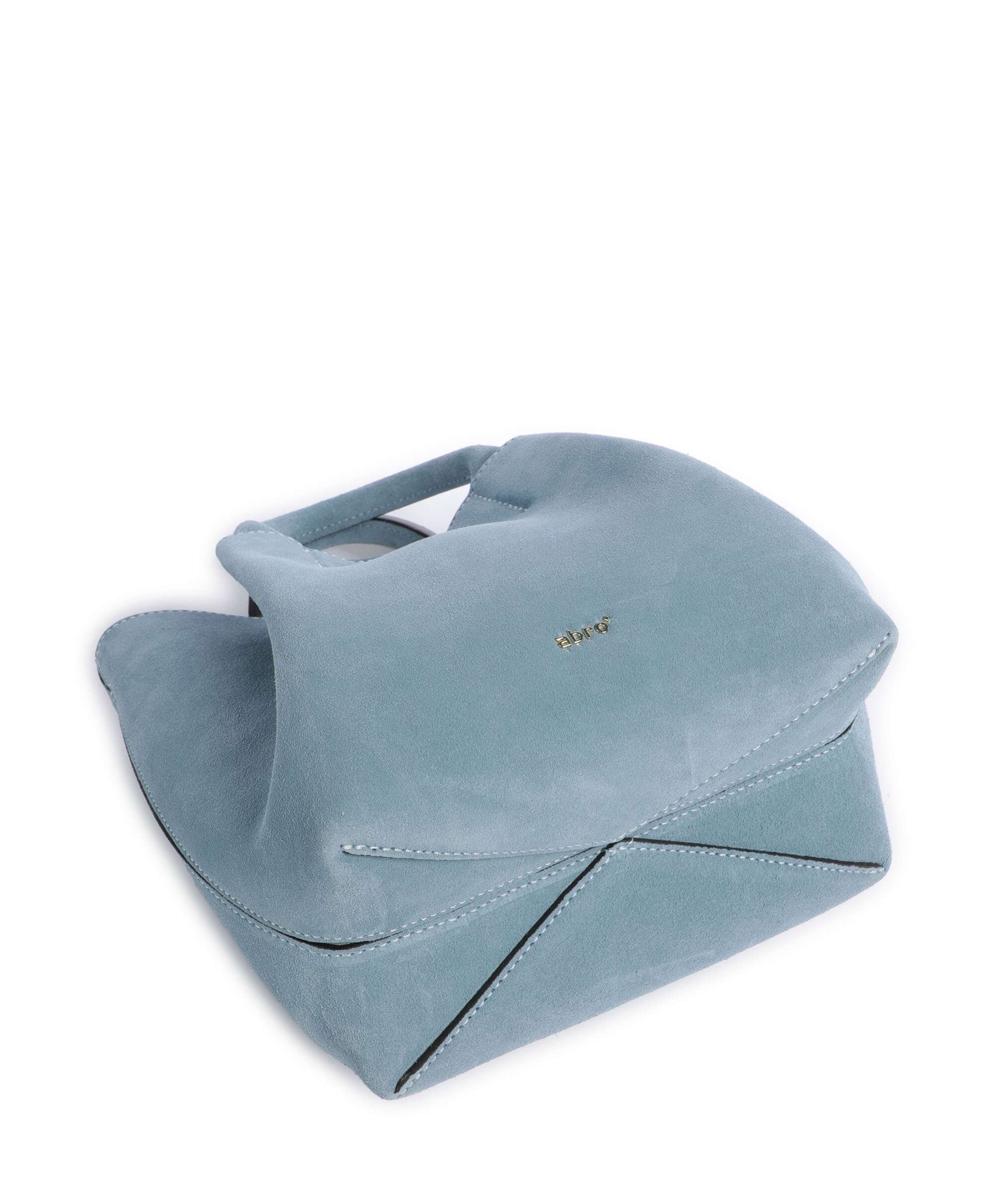 Abro Suede Essential Small Handbag sapphire