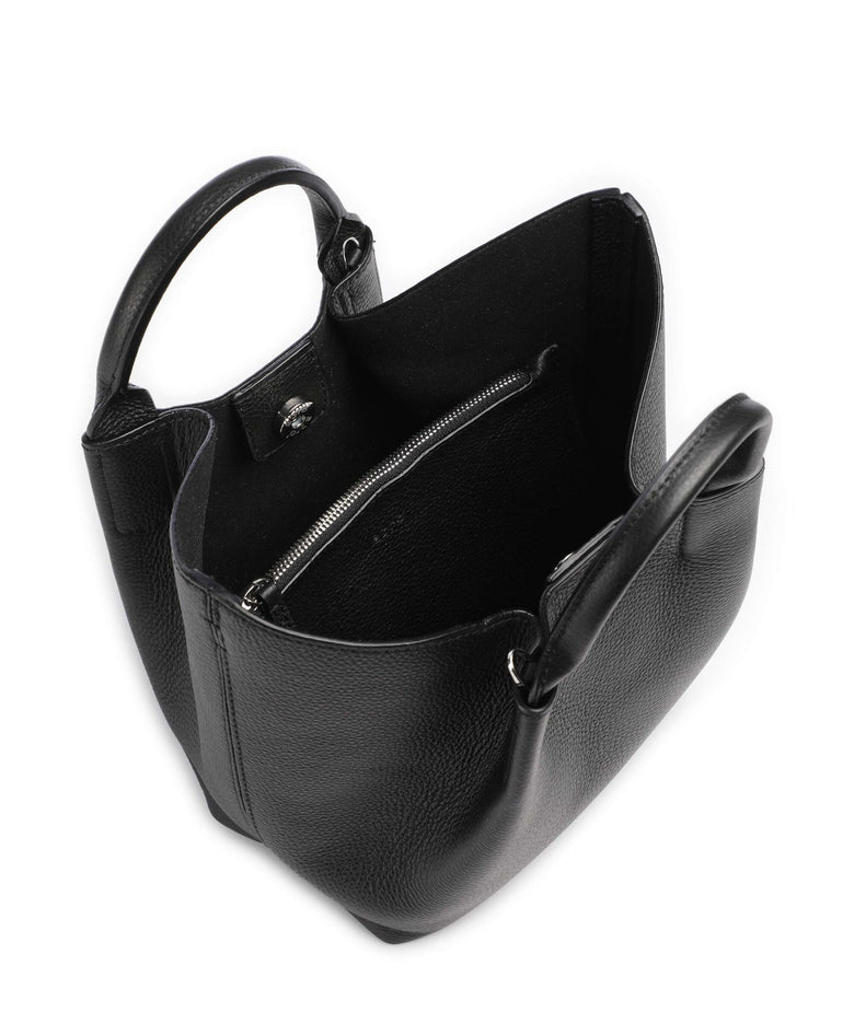 Abro Agave Essential Small Handbag black/nickel