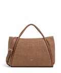 Abro Raffia Intreccio Willow Handbag caramel/cognac