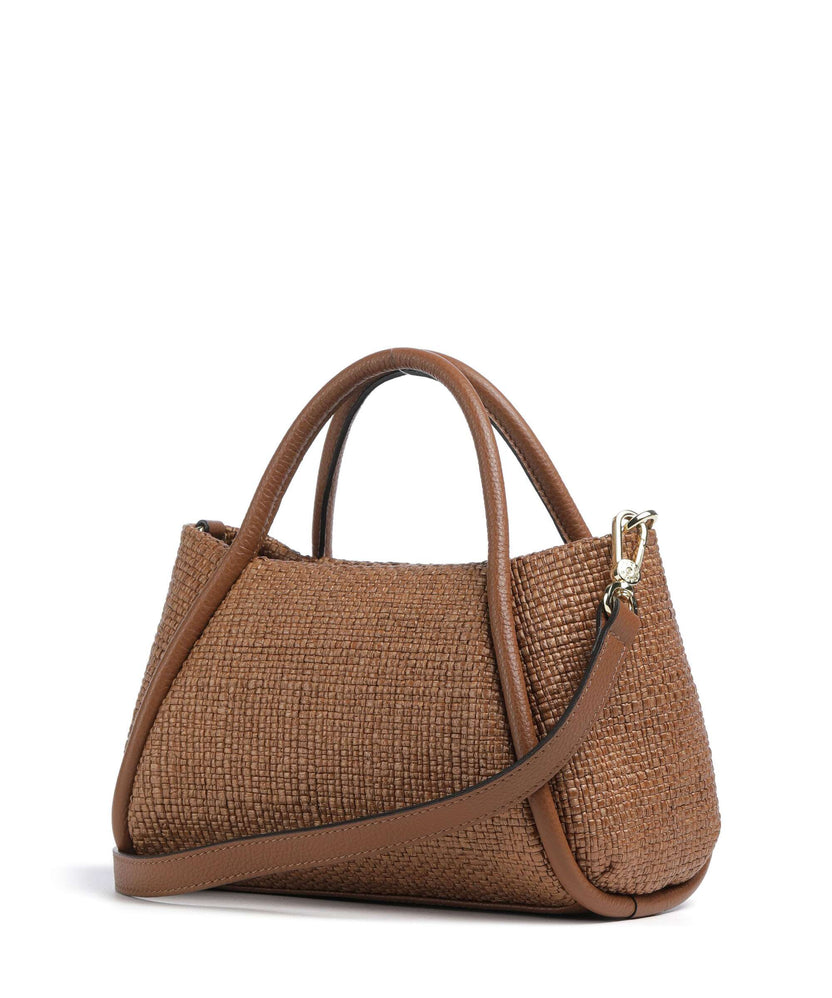 Abro Raffia Intreccio Willow Handbag caramel/cognac