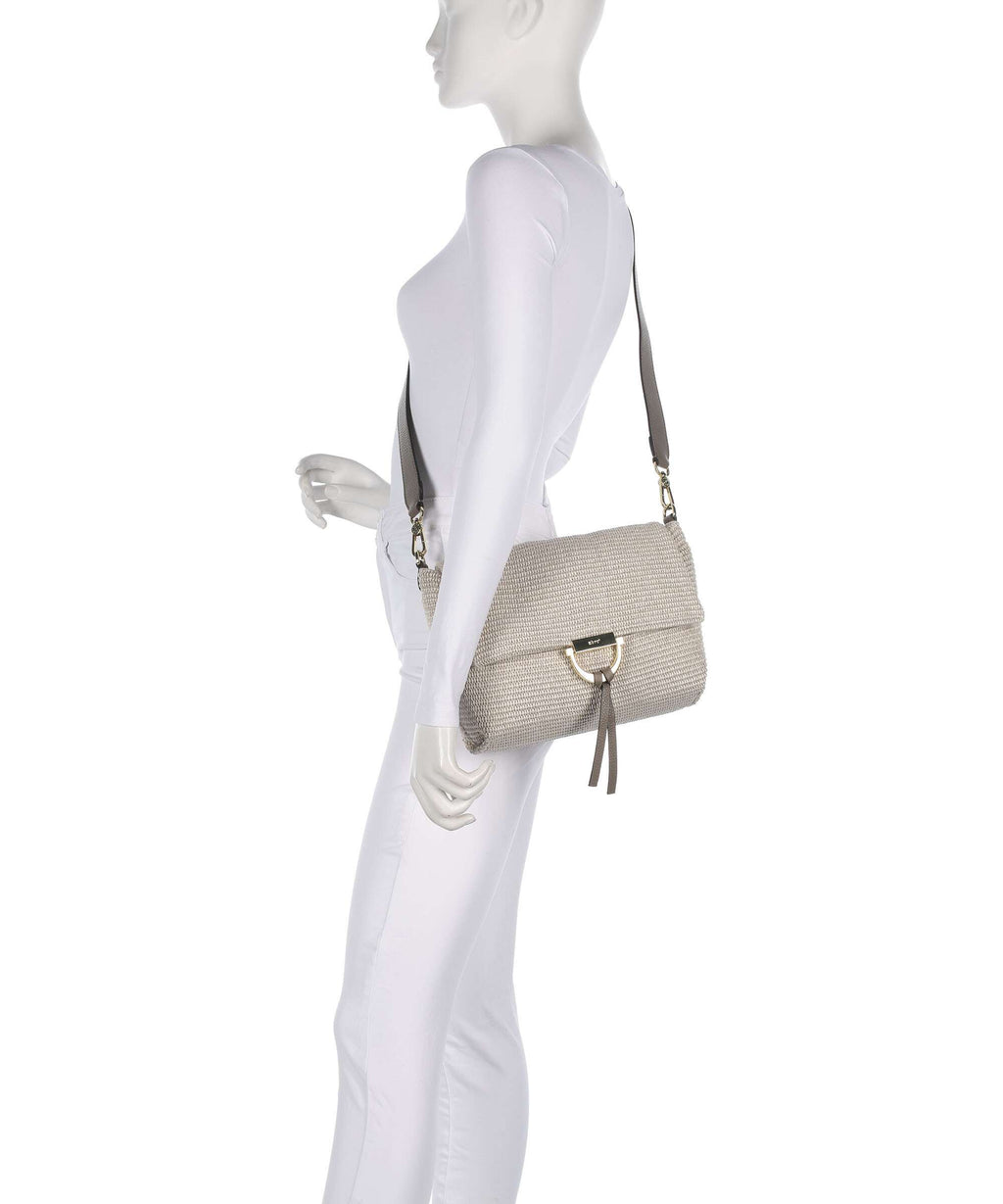 Abro Raffia Classica Temi Medium Shoulder bag sahara