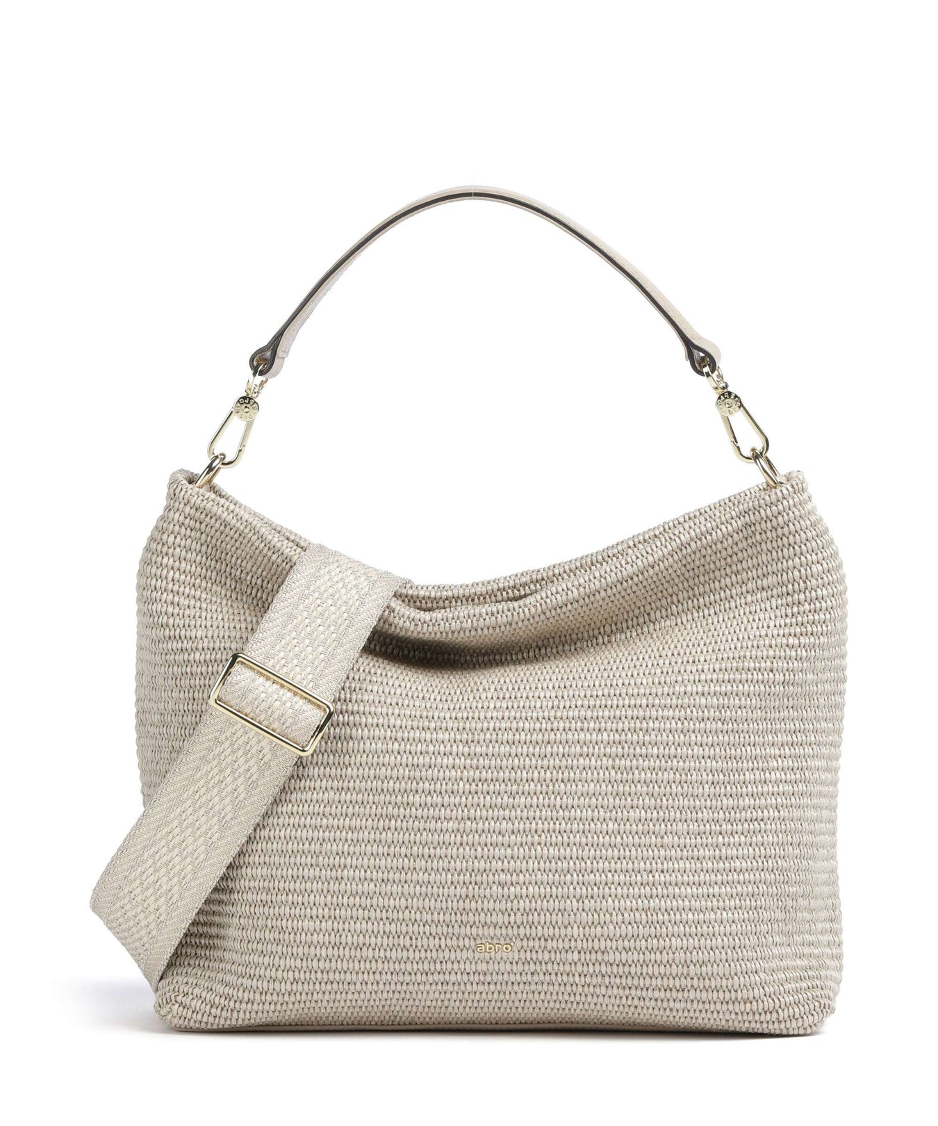 Abro Raffia Kaia Hobo bag sahara