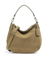 Abro Suede Juna Small Hobo tas mud