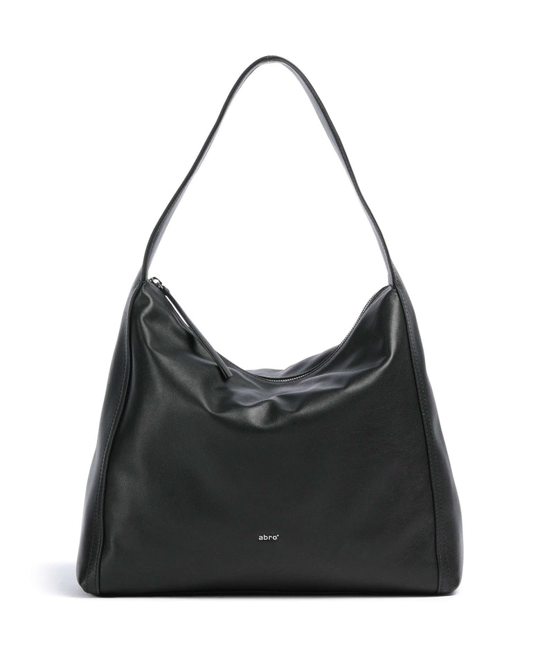 Abro Rosa Light Amber Hobo bag black/nickel