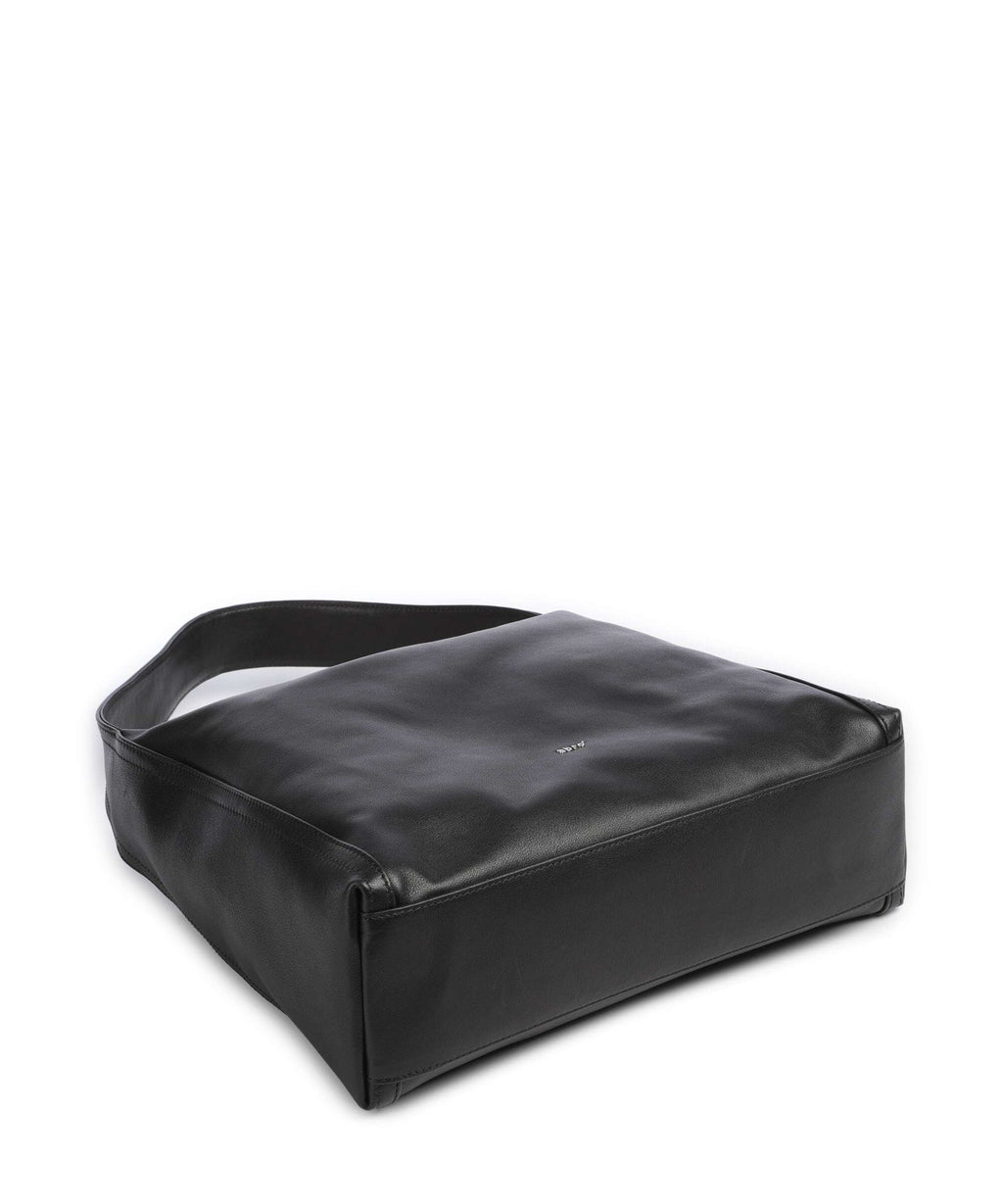 Abro Rosa Light Amber Hobo bag black/nickel