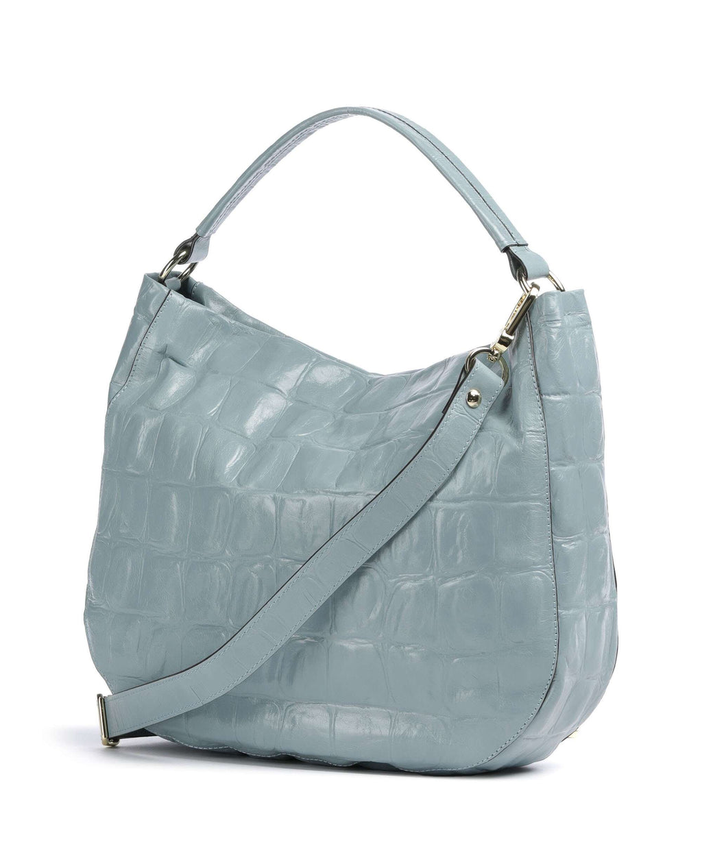 Abro Maxi Cocco Mia Hobo bag sapphire