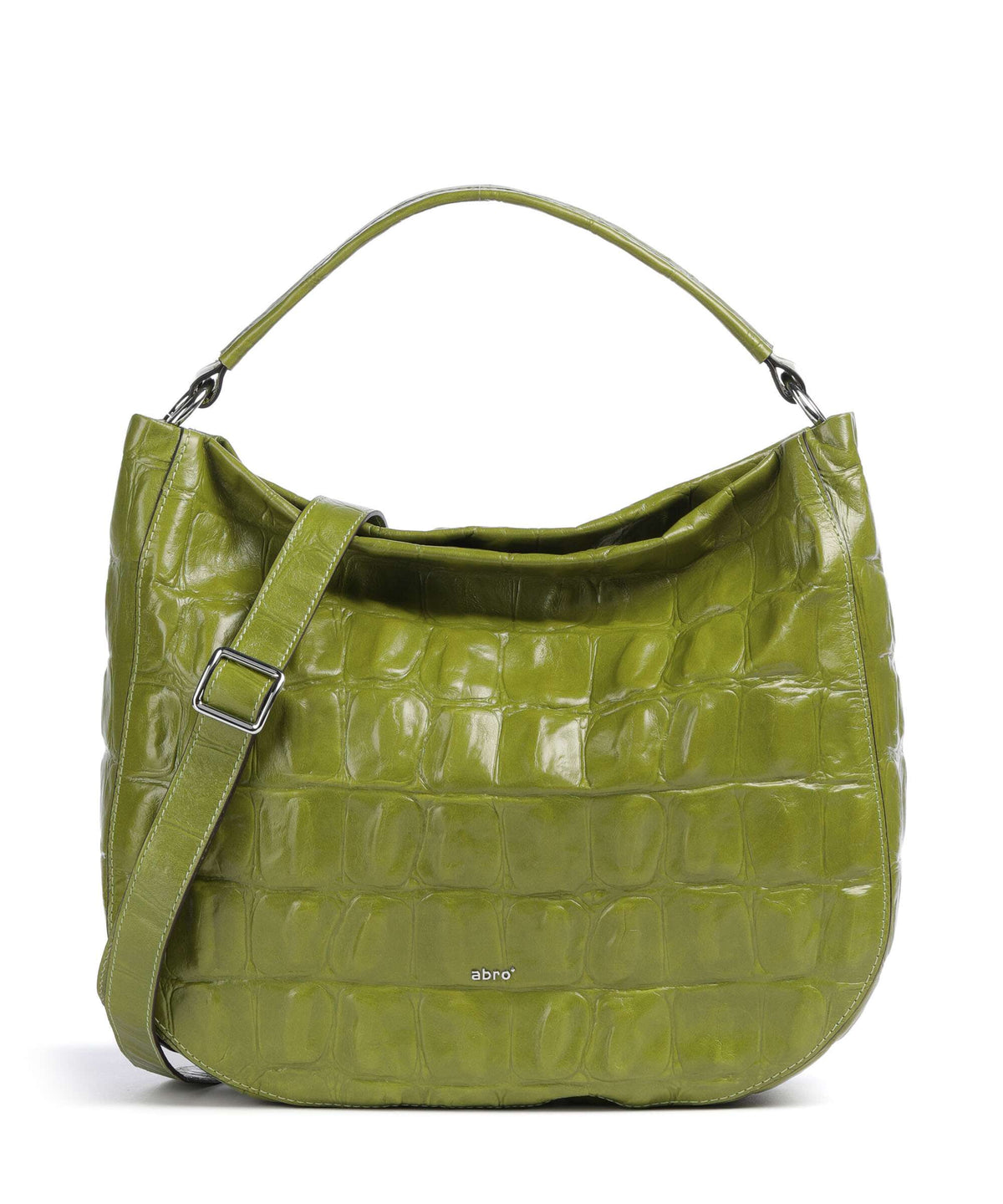 Abro Maxi Cocco Mia Hobo bag lime