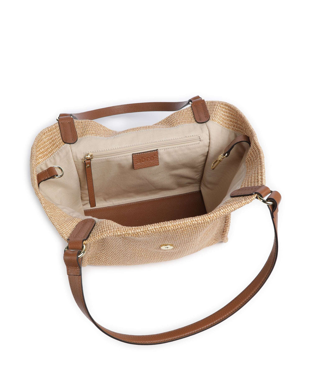 Abro Raffia Classica Temi Tote bag natural
