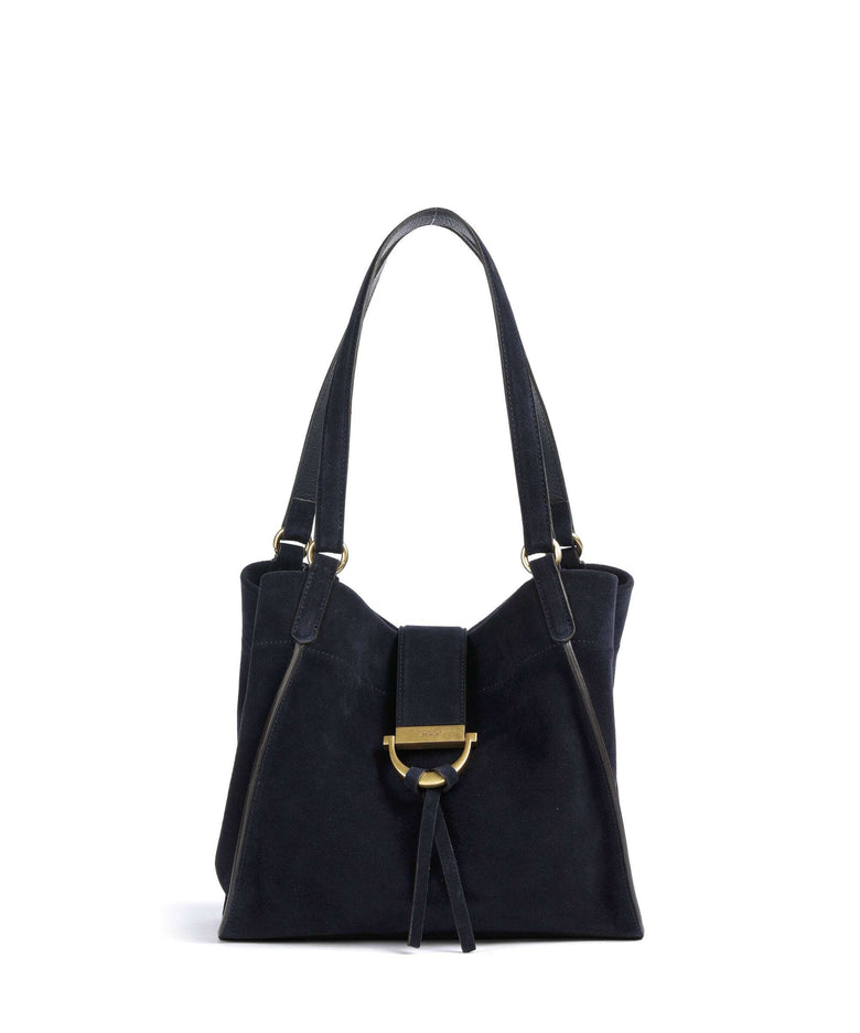 Abro Suede Temi Tote bag navy