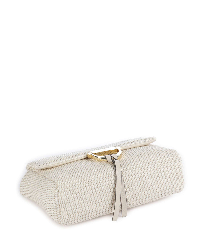 Abro Raffia Classica Temi Shoulder bag beige