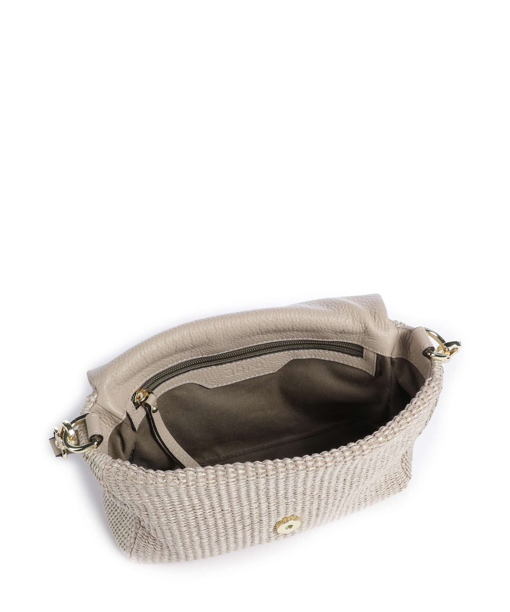 Abro Raffia Classica Temi Shoulder bag sahara