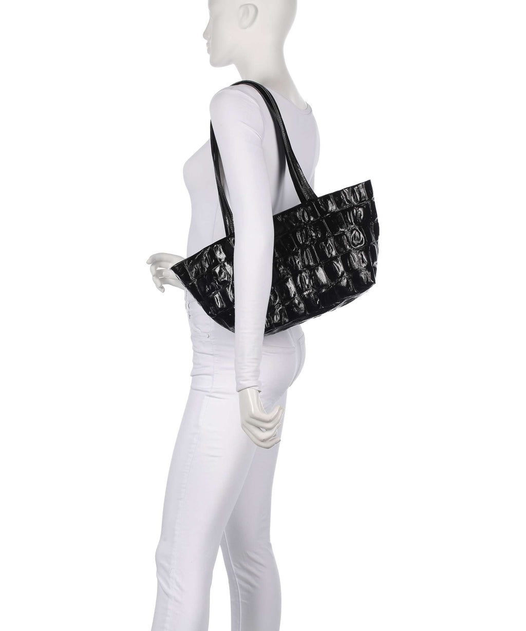 Abro Maxxi Cocco Alba Tote bag black/nickel