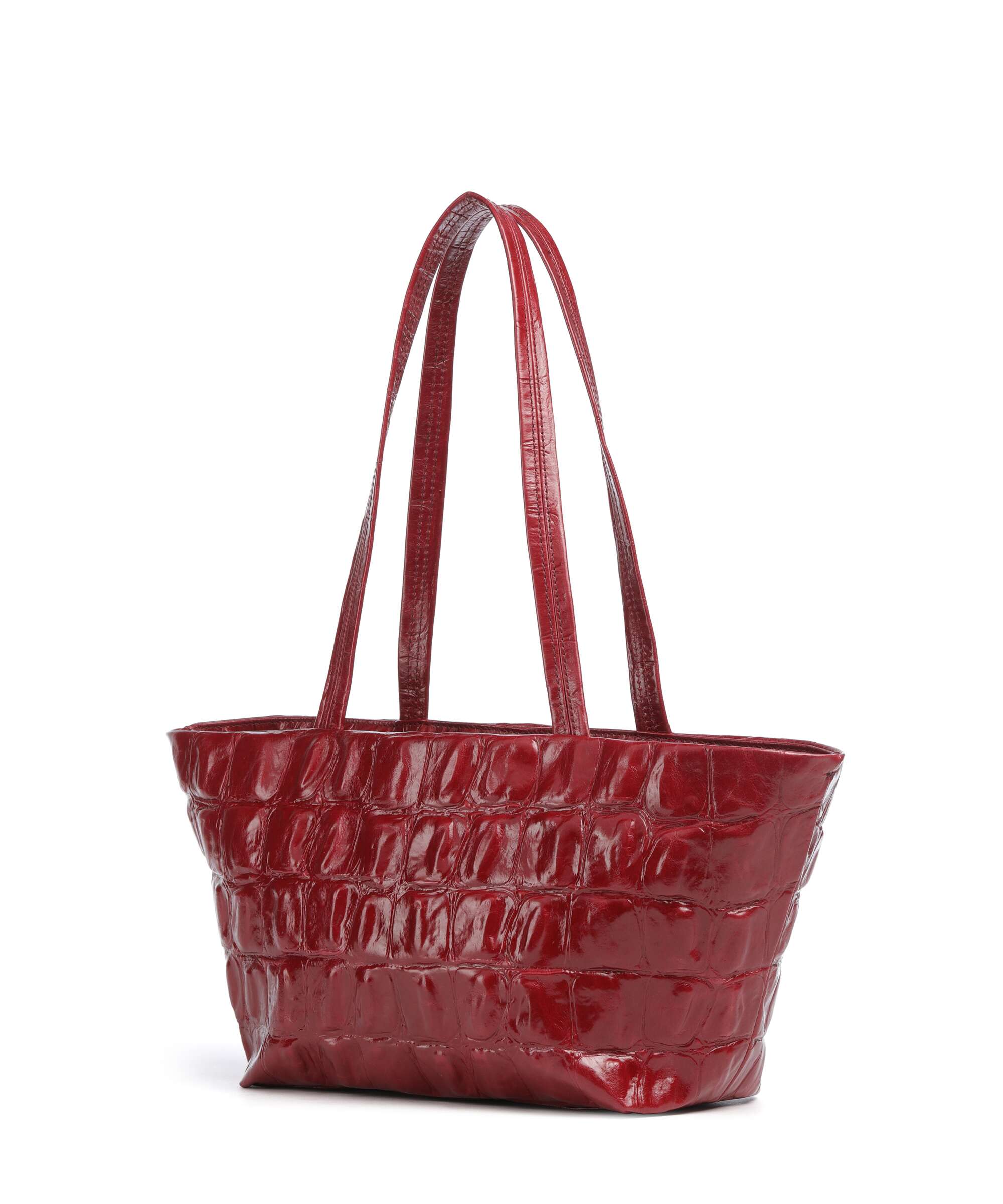 Abro Maxxi Cocco Alba Tote bag ruby