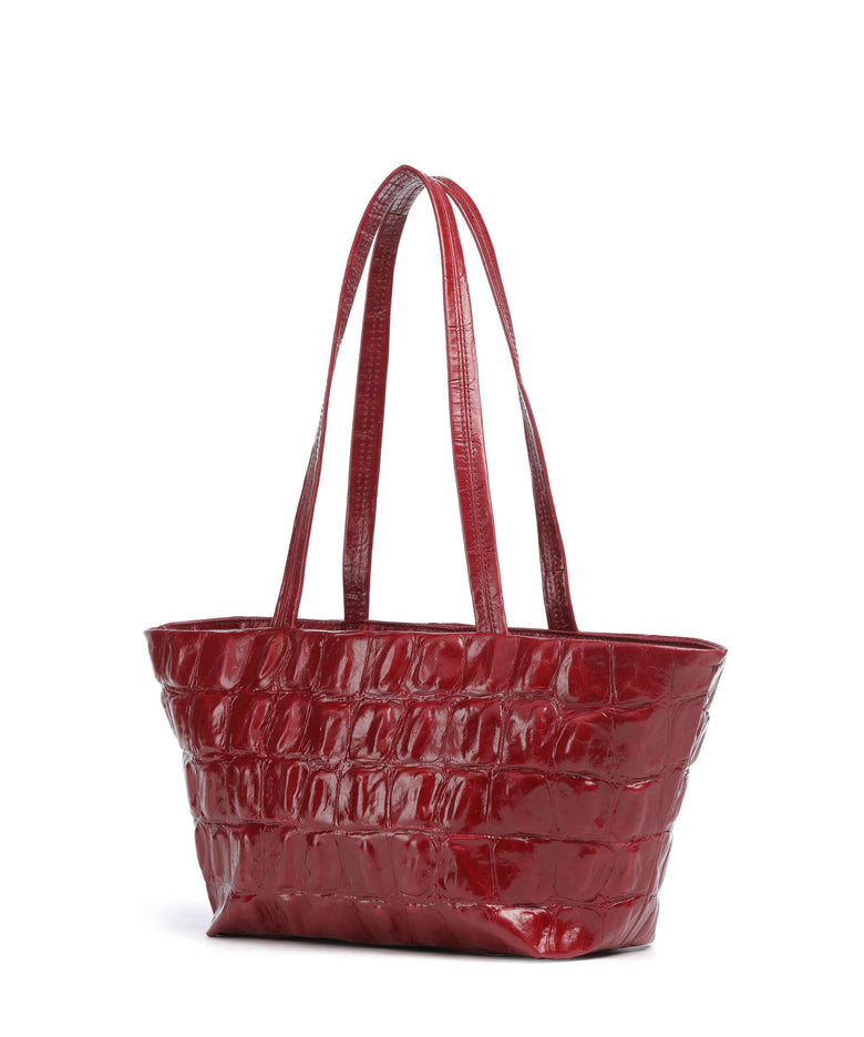Abro Maxxi Cocco Alba Tote bag ruby