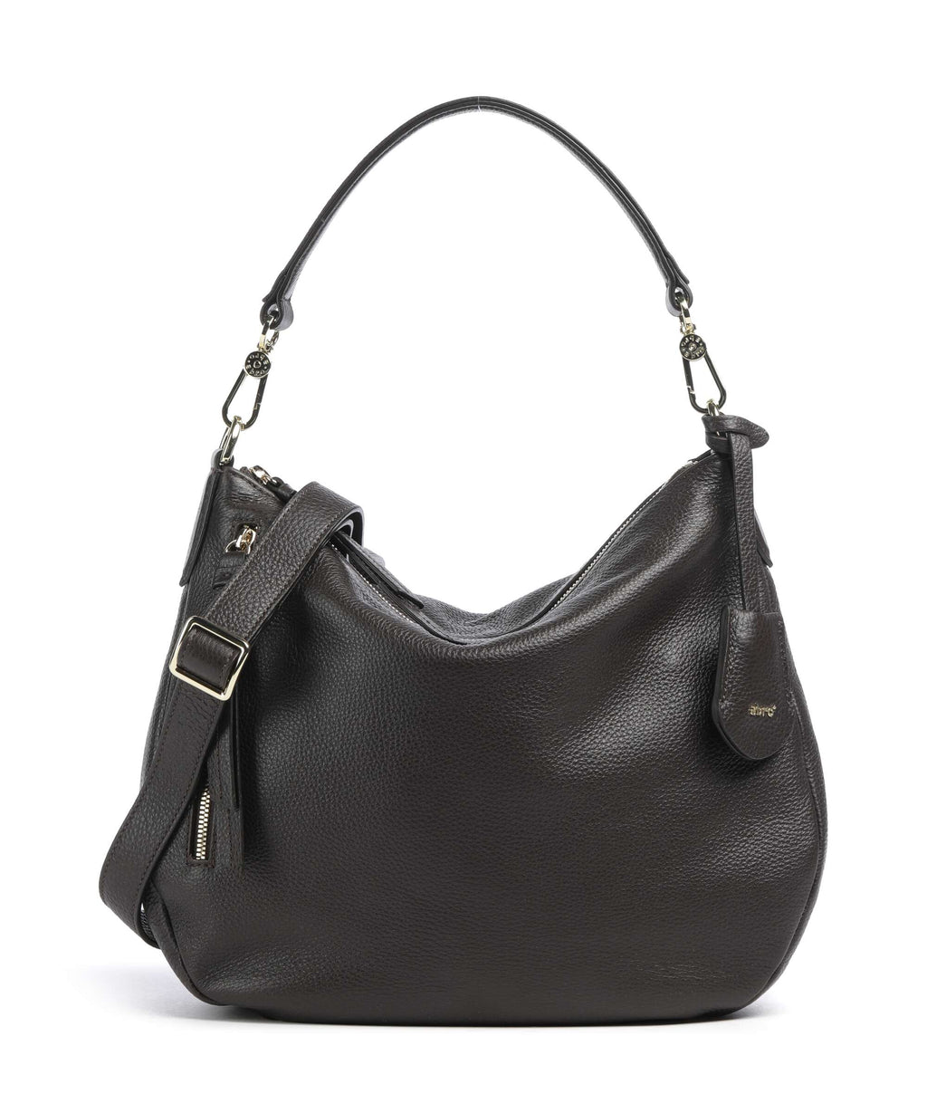 Abro Adria Juna Small Hobo bag dark brown