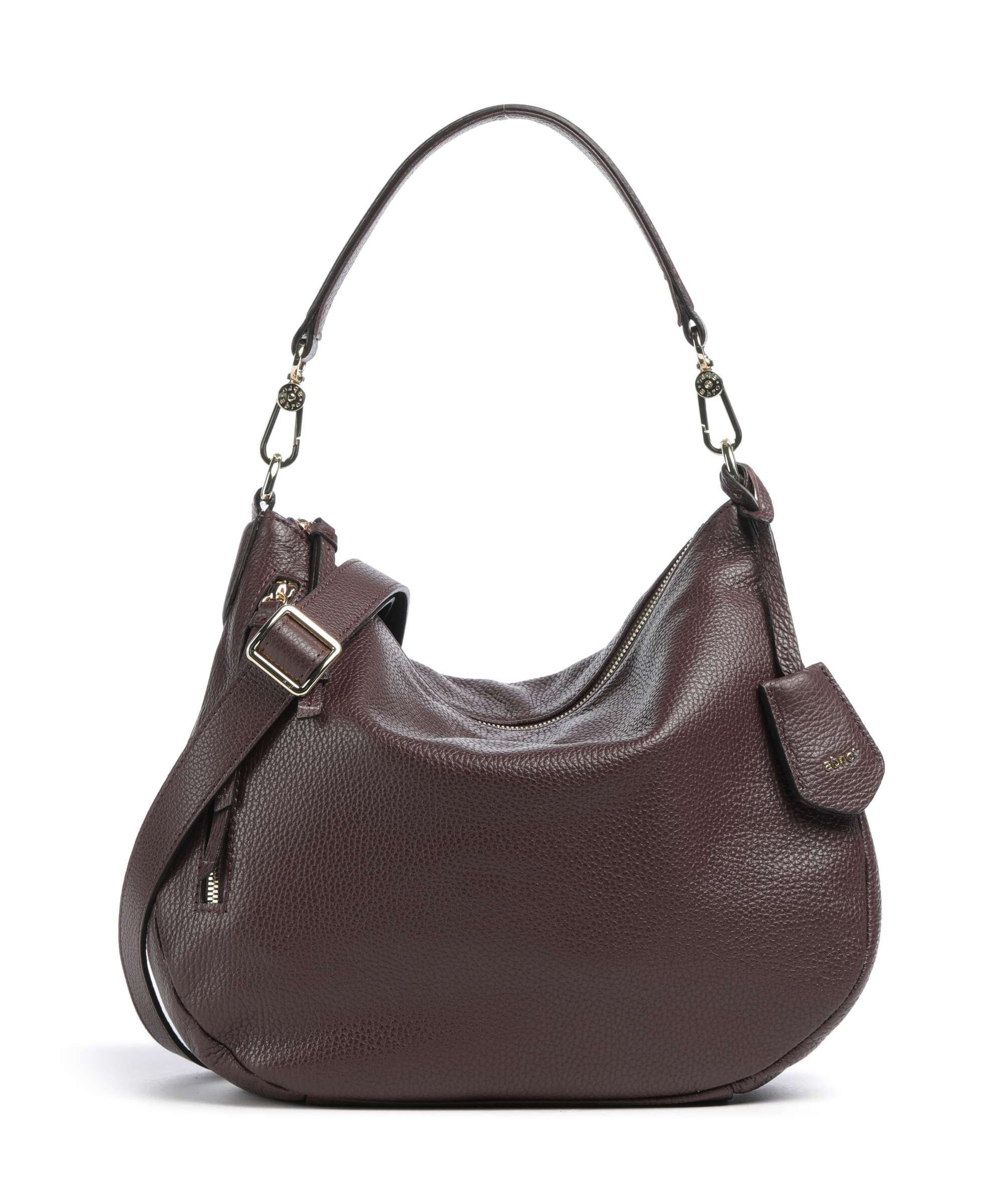 Abro Adria Juna Small Hobo bag burgundy